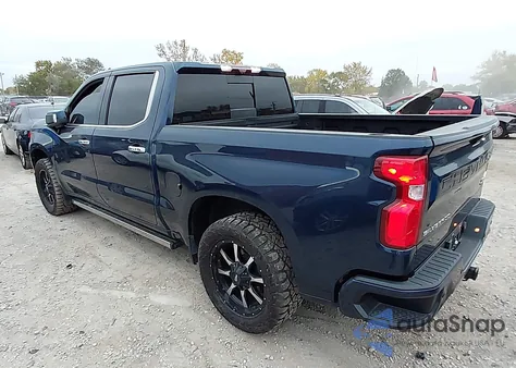 2021 Chevrolet Silverado 1500 4Wd Short Bed High Country z USA, uszkodzony, nr VIN 1GCUYHEL7MZ257928